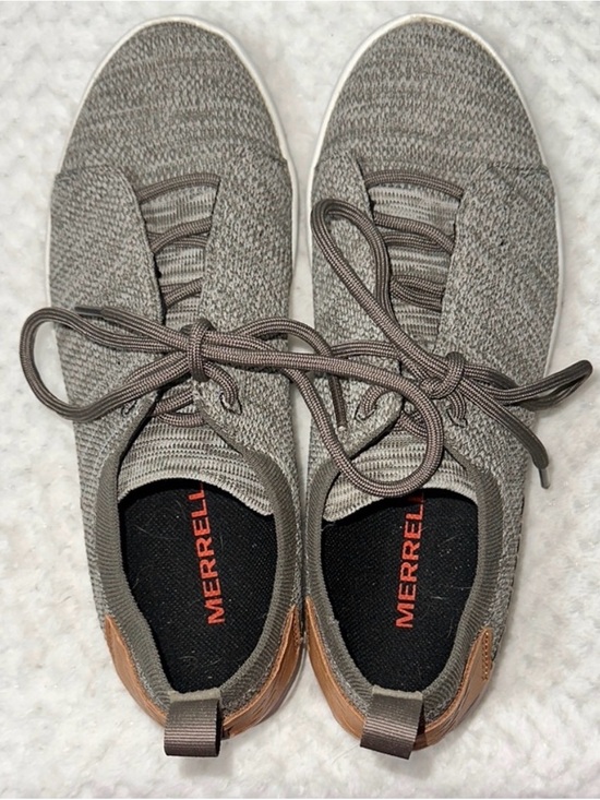 Merrell Shoes - Merrell Vibram Sole sneakers in Gridway Gray like-new